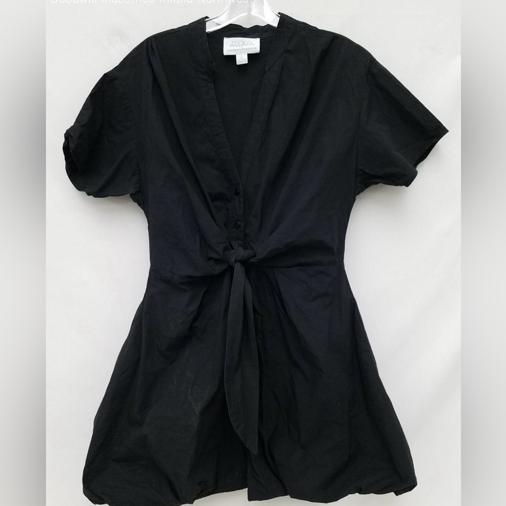 Anthropologie Black Mare Mare Dress